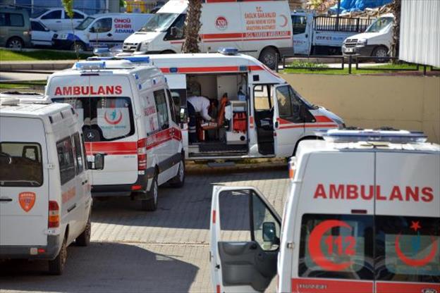 Adana Yeni Ambulans Yandı Diğerleri de Hizmetten Çekildi