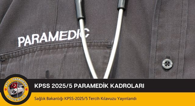 KPSS 2025/5 Paramedik Kadroları