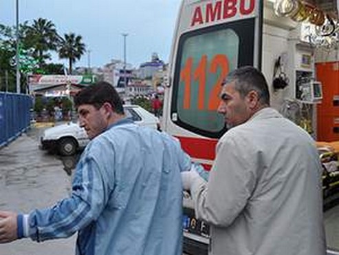 112 Acil'i Deli Etti!