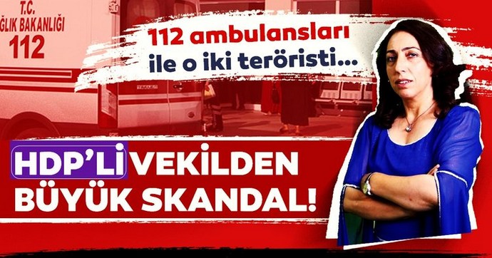 112 Acil Servis'i PKK'lılara tahsis etmiş!