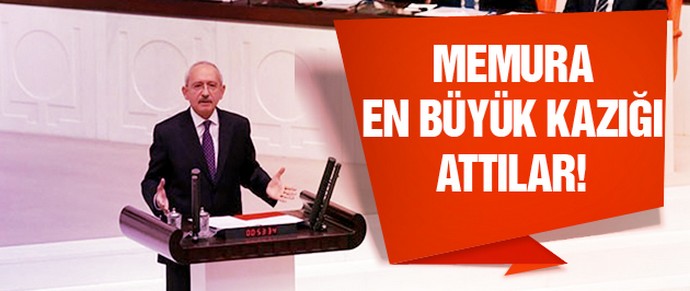 Kılıçdaroğlu'ndan memura enflasyon zammı açıklaması