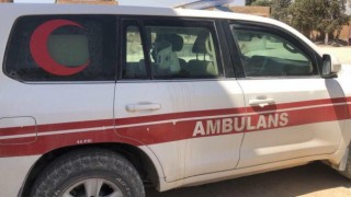Teröristler Hasta Taşıyan Ambulansa Ateş Açtı
