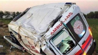 Ambulans Devrildi: Yenidoğan Bebek Hayatını Kaybetti