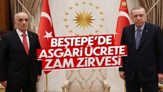 Cumhurbaşkanı Erdoğan, TÜRK-İŞ Başkanı Atalay'ı Kabul Etti