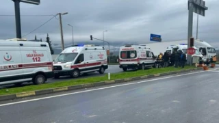 Sultanhisar’da Ambulans Kaza Yaptı