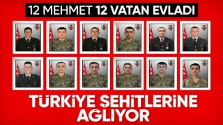 Türkiye'nin 12 Kahraman Şehidi...