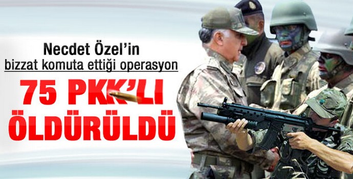 75 PKK'lı öldürüldü