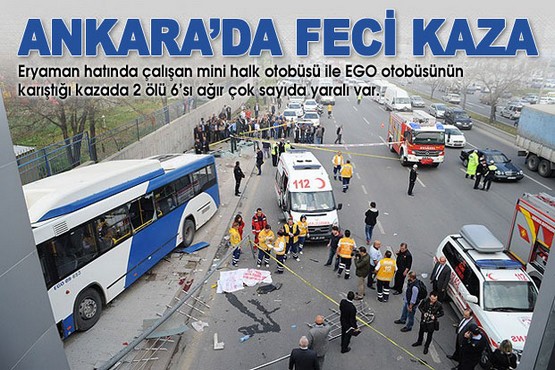 Ankara'da Kaza