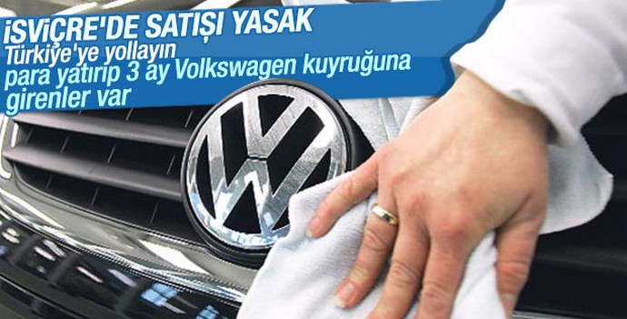 İsviçre'de Volkswagen satışı yasaklandı