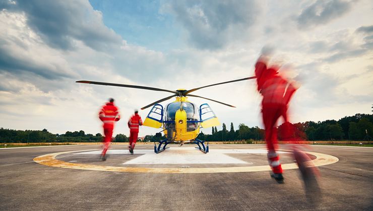 Ambulans Helikopter Düştü: 4 Ölü
