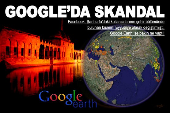 Google'da skandal! Kürdistan gösterdi