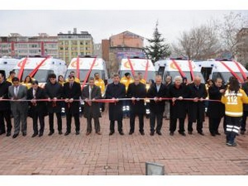 Kütahya'ya 8 Ambulans Daha