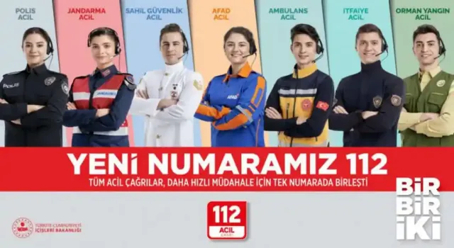 Tüm Acil Numaralara Artık 112 İle Ulaşılıyor İçişleri Bakanlığımız, acil