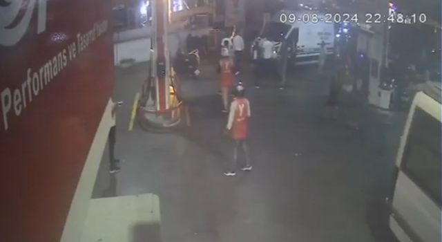 Olay, Esenyurt Yunus Emre Mahallesi’ndeki bir akaryakıt istasyonunda, 9 Ağustos