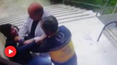 Olay, bugün öğle saatlerinde Torbalı İlçe Sağlık Müdürlüğü’nde meydana geldi.