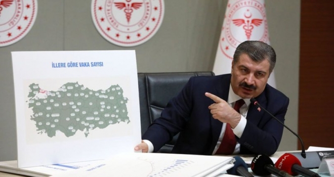 Sağlık Bakanı Fahrettin Koca, bugün 13:30’da başlayan Bilim Kurulu toplantısının