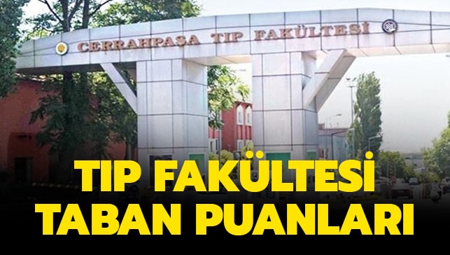 2019-YKS Tıp Fakültesi Taban Puanları&nbsp;Tıp Fakültesi Başarı Sıralamaları açıklandı. Sizler