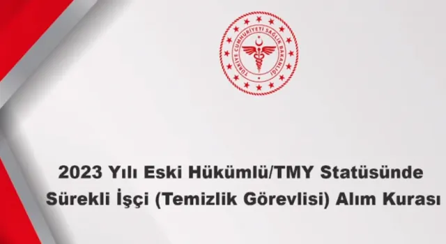 22.12.2023 Tarihli Duyuru: 2023 Yılı Eski Hükümlü/TMY Statüsünde Sürekli İşçi