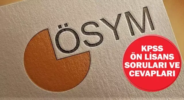2024-KPSS Ön Lisans Sınavı: Temel Soru Kitapçığı ve Cevap Anahtarı Yayımlandı DUYURU (1 Eylül 2024) 2024-KPSS Ön Lisans Sınavı: Temel Soru