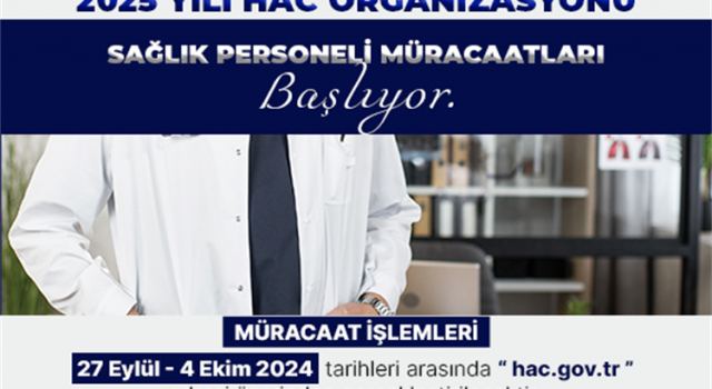 A.&nbsp; MÜRACAAT EDECEKLERDE ARANAN ŞARTLAR 2025 yılı hac organizasyonu sağlık