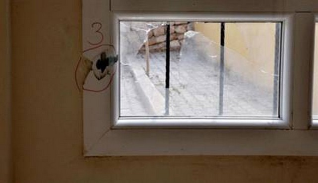 Sağlık Ocağına Uçaksavar Mermisi İsabet Etti 0