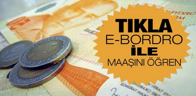 E BORDRO NASIL SORGULANIR? E Devlet’e giriş yaptıktan sonra e