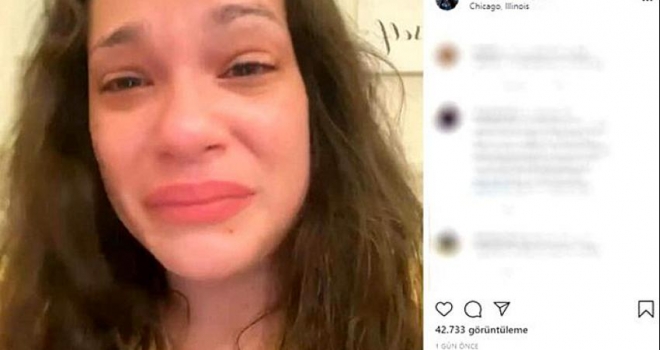 ABD’de bir hastenede görev yapan hemşire, hastane yönetiminin maske kullanmasına