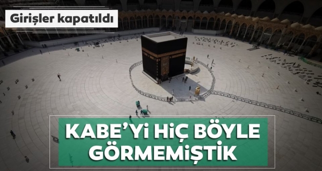 Koronavirüs Nedeniyle İlaçlama Yapılan Kabe Bomboş Kaldı Koronavirüs (Covid-19) salgını nedeniyle hem yabancı ülkelerden gelecekler hem de