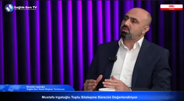 &nbsp; Genel Başkan Yardımcısı Mustafa Irgatoğlu, 7. Dönem Topu Sözleşme