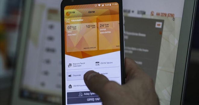 DUYURU (11 Şubat 2020) ÖSYM Mobil Uygulamaları Erişime Açıldı Teknolojik