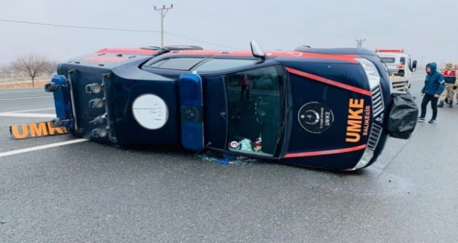 Deprem Bölgesinden Dönen UMKE Ekibi Kaza Yaptı Elazığ’ın Sivrice ilçesi merkezli 24 Ocak 2020 günü saat 20,55’de