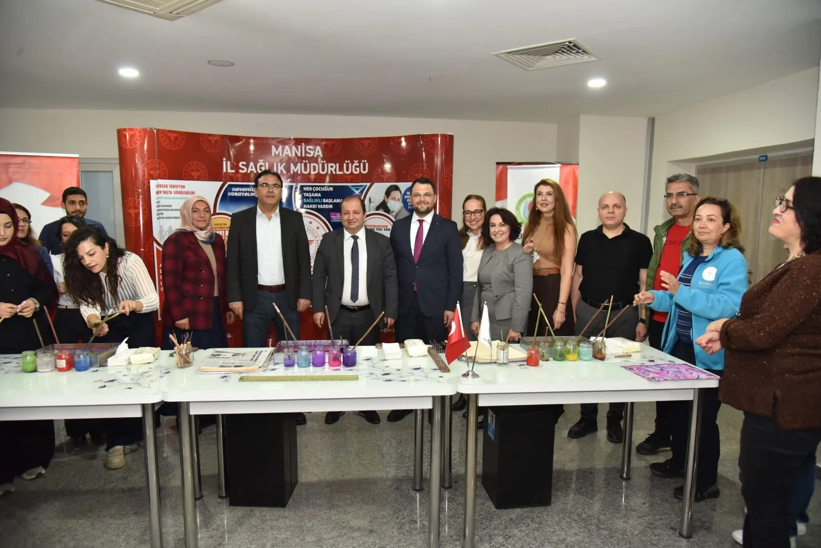 Şehzadeler Halk Eğitimi Merkezi, Manisa İl Sağlık Müdürlüğü personelini geleneksel