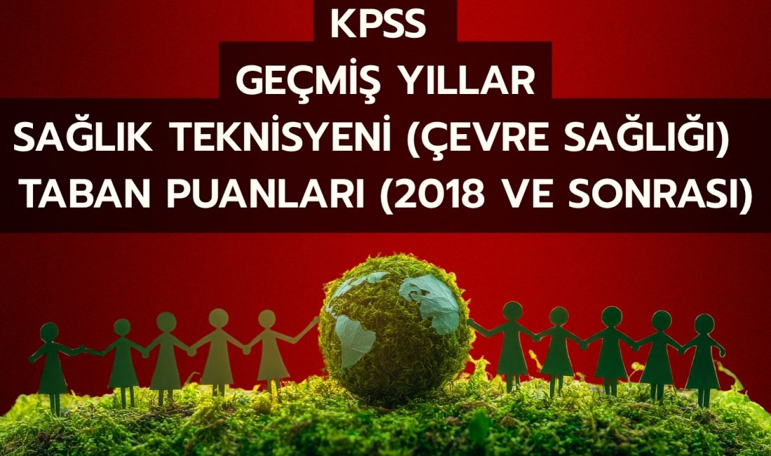 KPSS Sağlık Teknisyeni (Çevre Sağlığı) Atama Puanları – 2018’den Günümüze
SAĞLIK