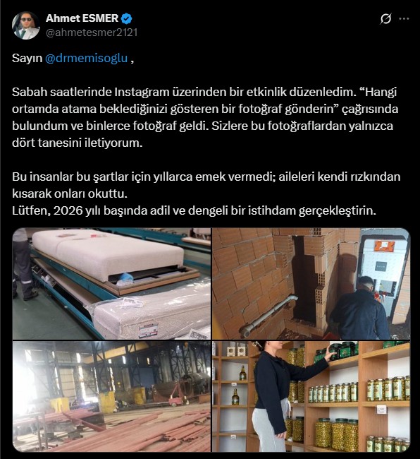 Atama Bekleyen Sağlıkçıların Dramı 1 ahmet esmer