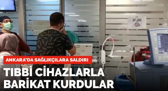 Ankara Üniversitesi Tıp Fakültesi Cebeci Hastanesi Çocuk Bölümü’ne dün gece