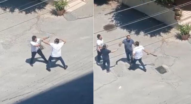 Antalya’nın Alanya ilçesinde bir adrese hasta almaya gelen ambulans şoförü