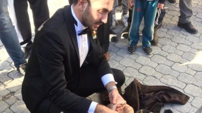 ATT 25 yaşındaki Ali Fuat Tömek, gelin Gökten Tömek ile