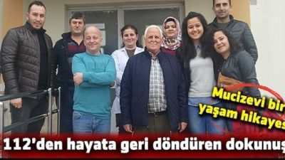Manisa’nın Kula ilçesinde bir anda rahatsızlanan ve hastaneye kaldırılırken kalbi