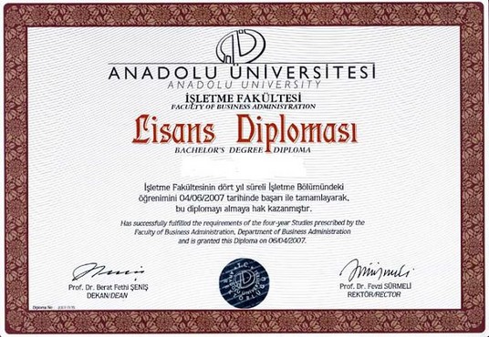 2014 AÖF Diplomaları ne zaman verilecek? 0