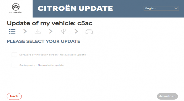Citroen Update Uygulaması ile Navigasyon ve Dokunmatik Ekran Güncellemeleri Nasıl Yapılır? Citroen Update uygulaması ile Navigasyon ve dokunmatik ekran güncellemeleri nasıl
