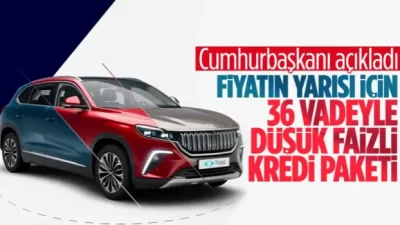 Cumhurbaşkanı Recep Tayyip Erdoğan, Gemlik’te yerli ve milli otomobil Togg’a