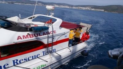 İstanbul’da 2016’dan bu yana hizmet veren ambulans deniz nakil araçları,