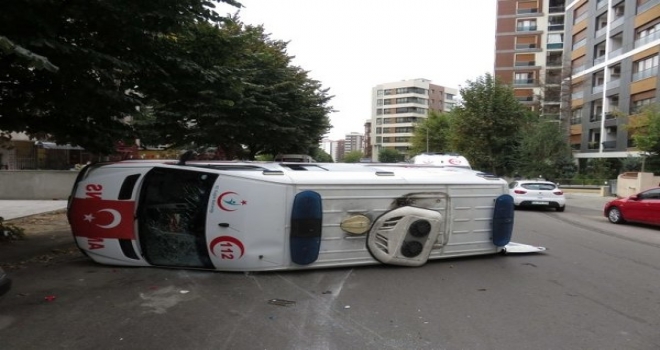 Kaza saat 07.45 sıralarında Kozyatağı’nda meydana geldi. Bir ihbara giden