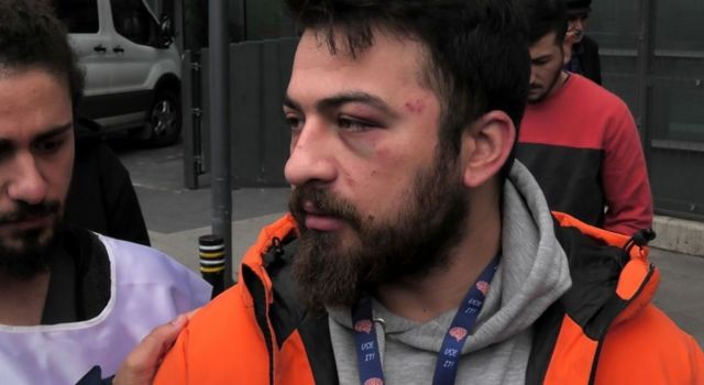 İstanbul’da bir hastanede görevli hemşire, eldiveninin kirli olduğu iddiasıyla hasta
