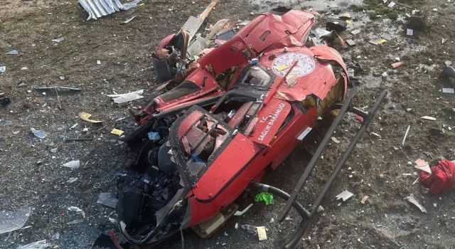 Muğla’da Sağlık Bakanlığı’na ait ambulans helikopter, il merkezindeki Eğitim ve