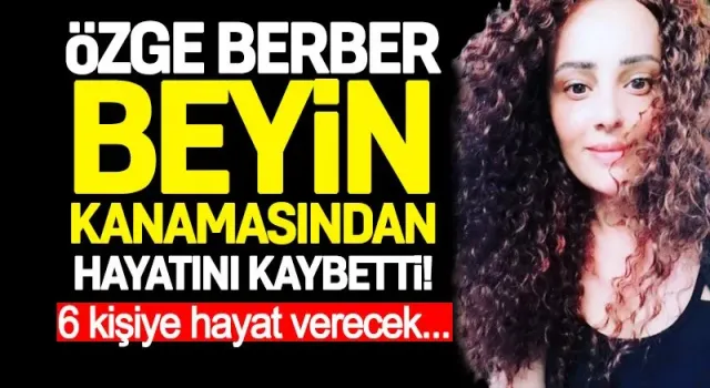 Kocaeli’nin Çayırova ilçesinde beyin kanaması geçiren ve kaldırıldığı hastanede beyin