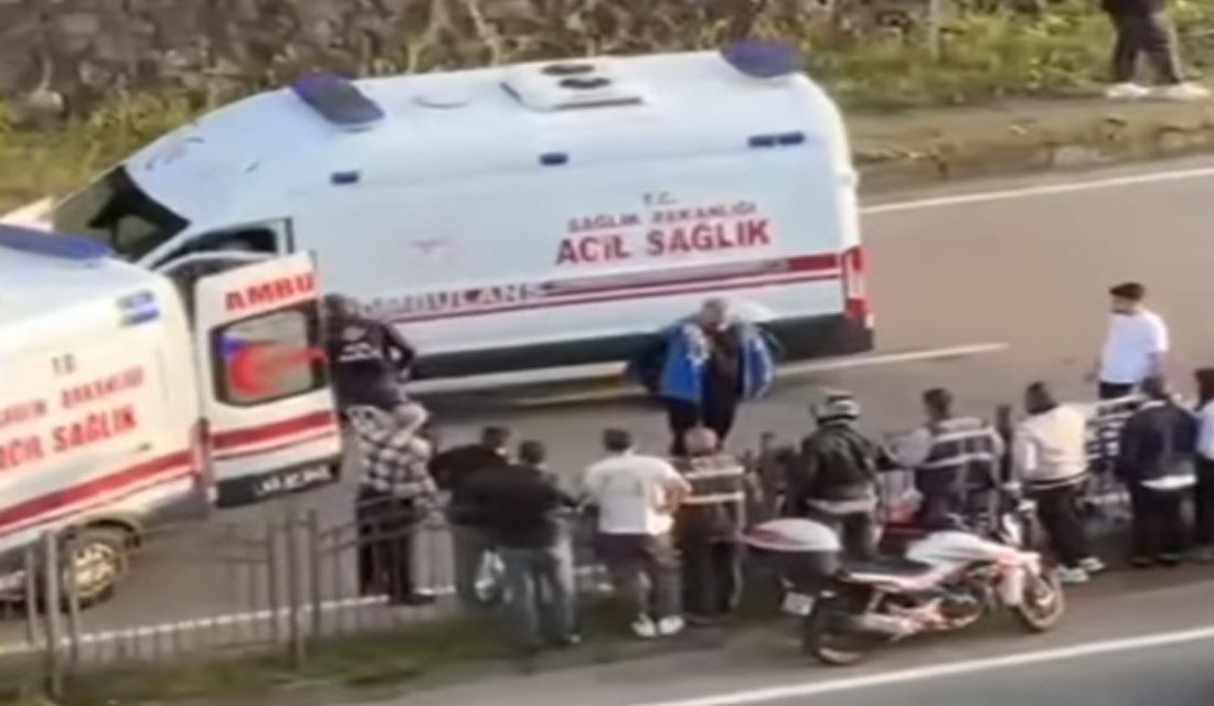 Vaka Dönüşü Kamyonetin Çarptığı Paramedik Ağır Yaralı Rize'de Merkez 2 Nolu Acil Sağlık Hizmetleri İstasyonu'nda görevli bir