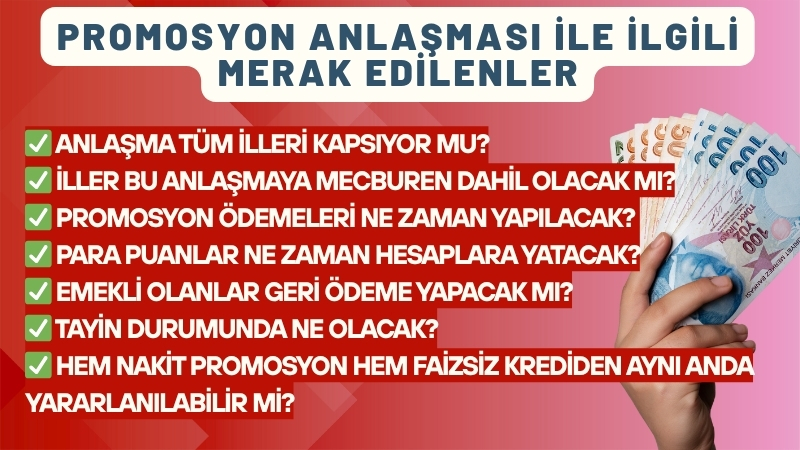 Promosyon Anlaşması İle İlgili Merak Edilenler Promosyon Anlaşması İle İlgili Merak Edilenler Hekim-Sen tarafından cevaplandı.