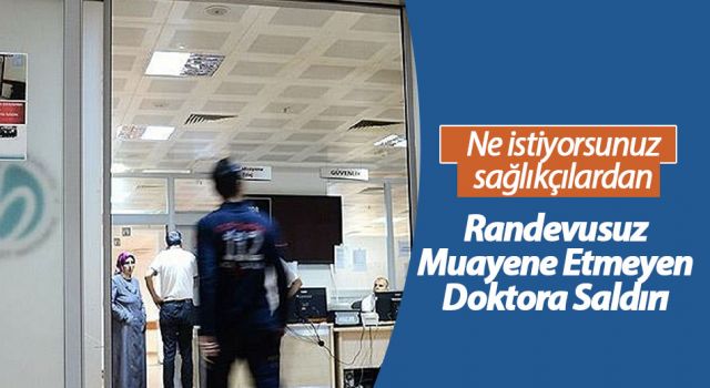 Olay,&nbsp;Tokat Erbaa Devlet Hastanesi’nde&nbsp;meydana geldi.&nbsp;Celal Y.,&nbsp;dahiliye uzmanı Dr. Elif Dağıstan
