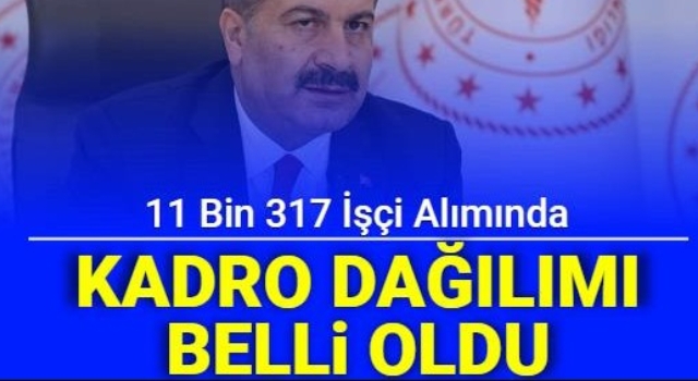 Sağlık Bakanlığı 11.317 Sürekli İşçi Alımı Yapacak! Sağlık Bakanlığından: 11.317 SÜREKLİ İŞÇİ ALIM İLANI 1. 4857 sayılı